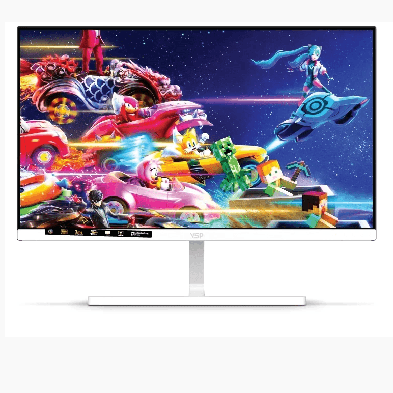 Màn hình Văn phòng VSP IP2409SG Trắng | 24 inch, Full HD, IPS, 144Hz, 1ms