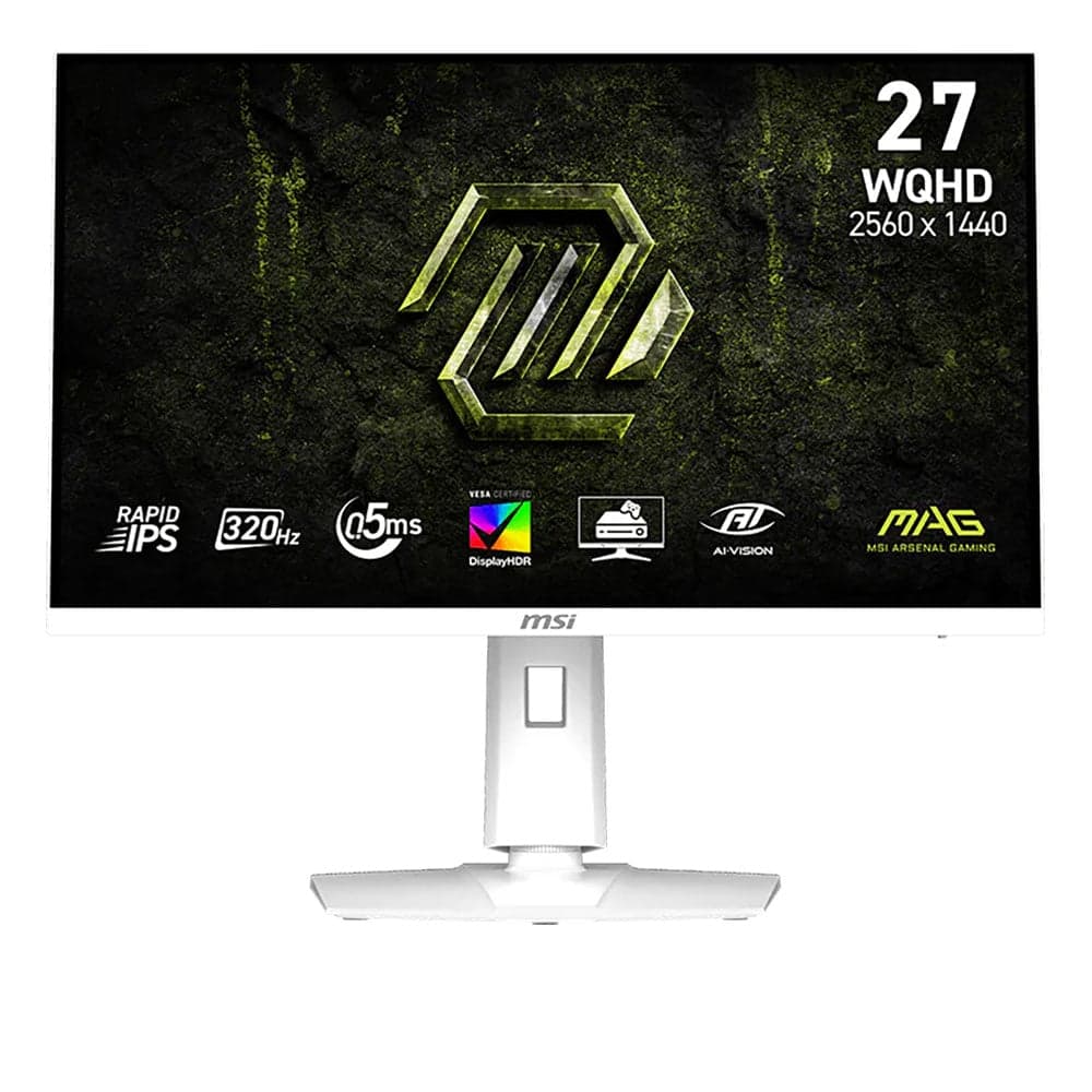 Màn hình Gaming 2K MSI MAG 274QRFW-X32 | 27 inch, QHD, 320Hz, IPS, 0.5ms