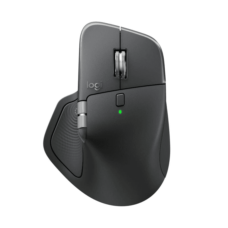 Chuột văn phòng Logitech MX Master 4 | Bluetooth 5.1, 8000 DPI, 150g, Đen