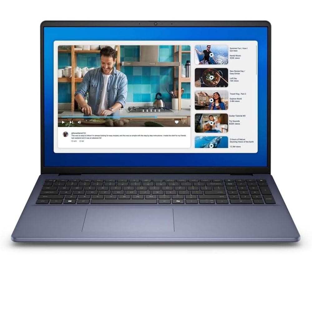 Laptop Dell 16 DC16251 (P131F001) | Core 7 150U, 16GB DDR5, SSD 1TB NVMe, 16" FHD+ Touch, W11, Ice Blue (LDC16251-7537CLD-PUS)