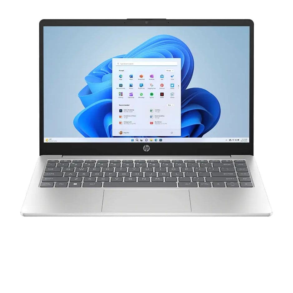 Laptop văn phòng HP 14-em0255AU (C81N3PA) | R5-7530U, 16GB DDR4, SSD 512GB NVMe, 14" FHD IPS, Win 11, Bạc