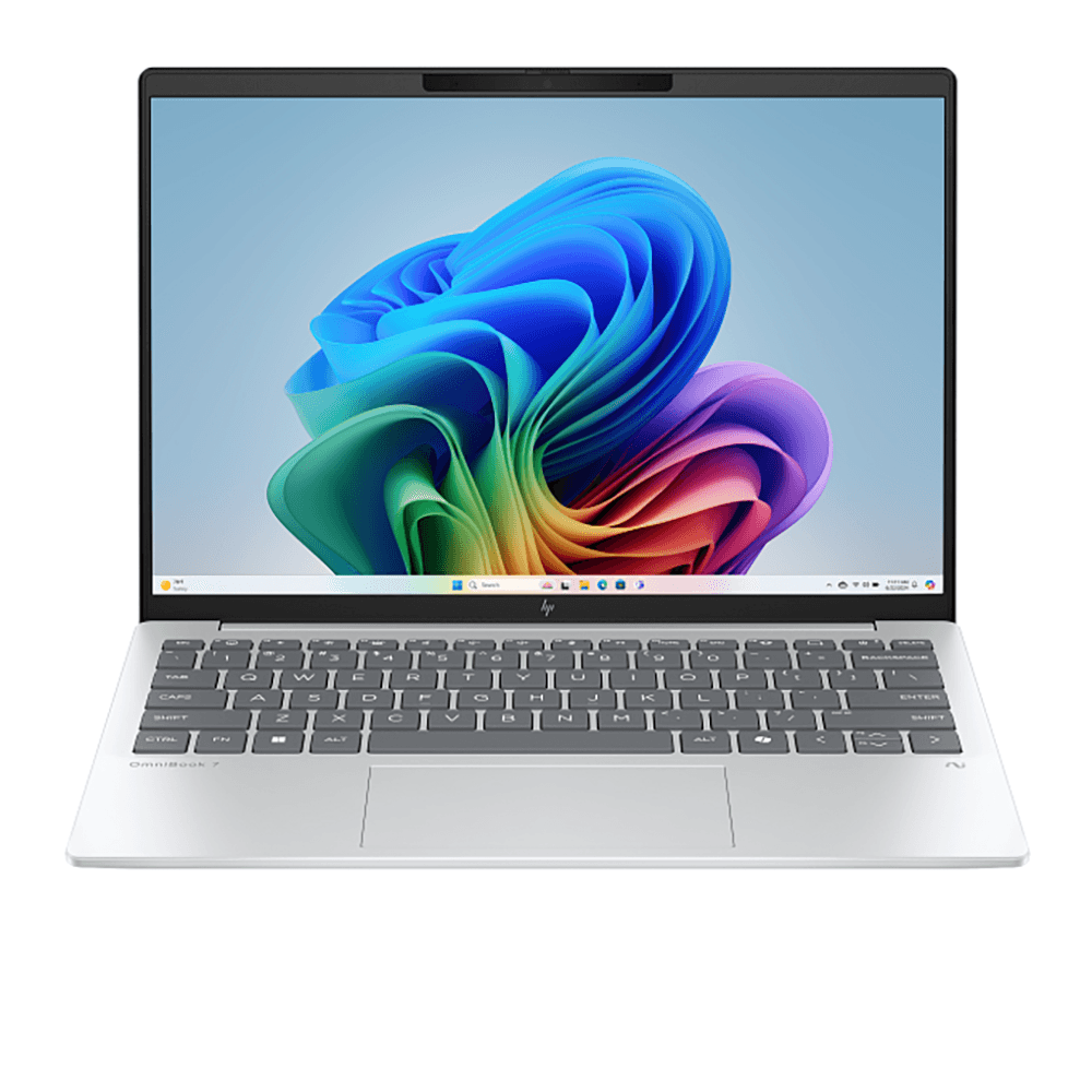 Laptop HP OmniBook 7 Aero 13-bg1083AU | Ryzen Al 7 350, 32GB LPDDR5x, SSD 512GB NVMe, ,AMD Graphics, 13.3" WUXGA, W11H+Office, Bạc (BZ7R9PA)
