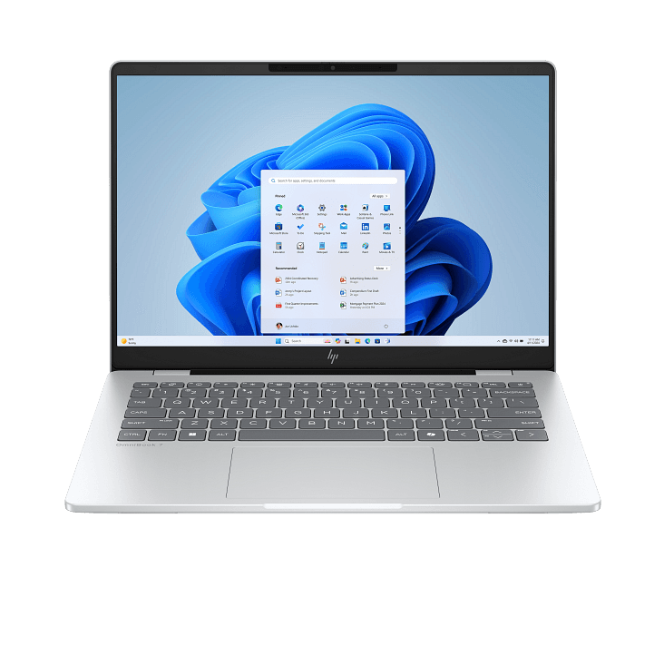 Laptop văn phòng HP OMNIBOOK 7 14-FS0043TU (C1MN3PA) | i5-210H, 16GB LPDDR5, SSD 512GB NVMe, 14" 2K IPS, Intel Graphics, Bạc