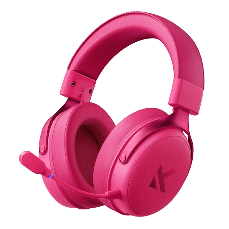 Tai Nghe Gaming Không Dây MCHOSE V9 Pro- Rose Red - 3 Modes