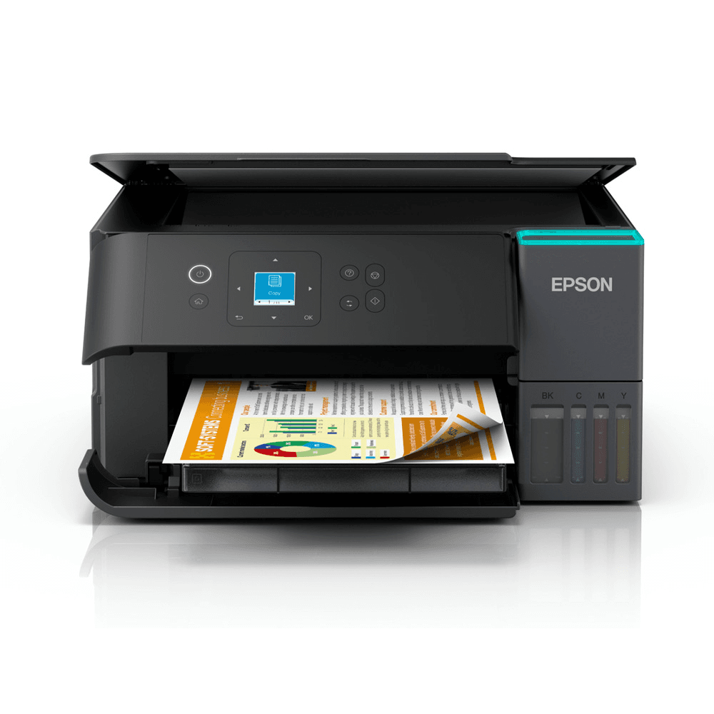 Máy in phun màu đa năng Epson EcoTank L4360 | In đảo mặt, Copy, Scan, A4, A5, USB, WiFi