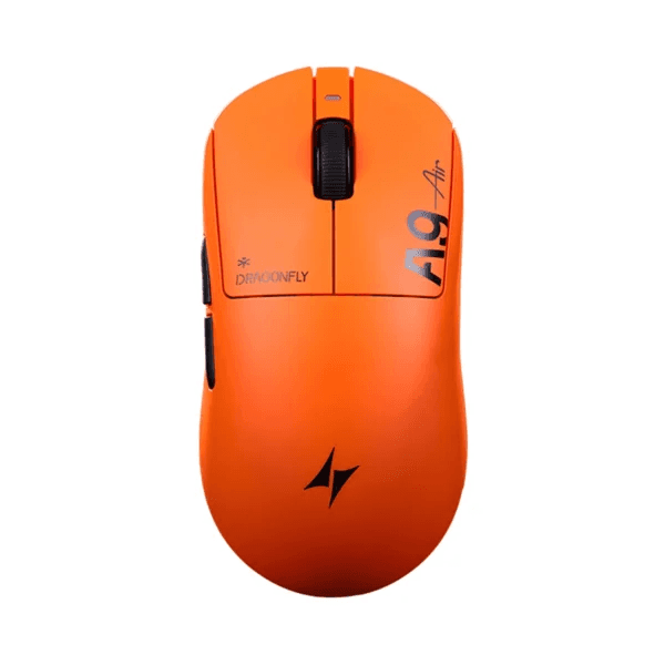 Chuột Gaming Không Dây ATK Dragonfly A9 AIR | 2 Mode, Màu Cam