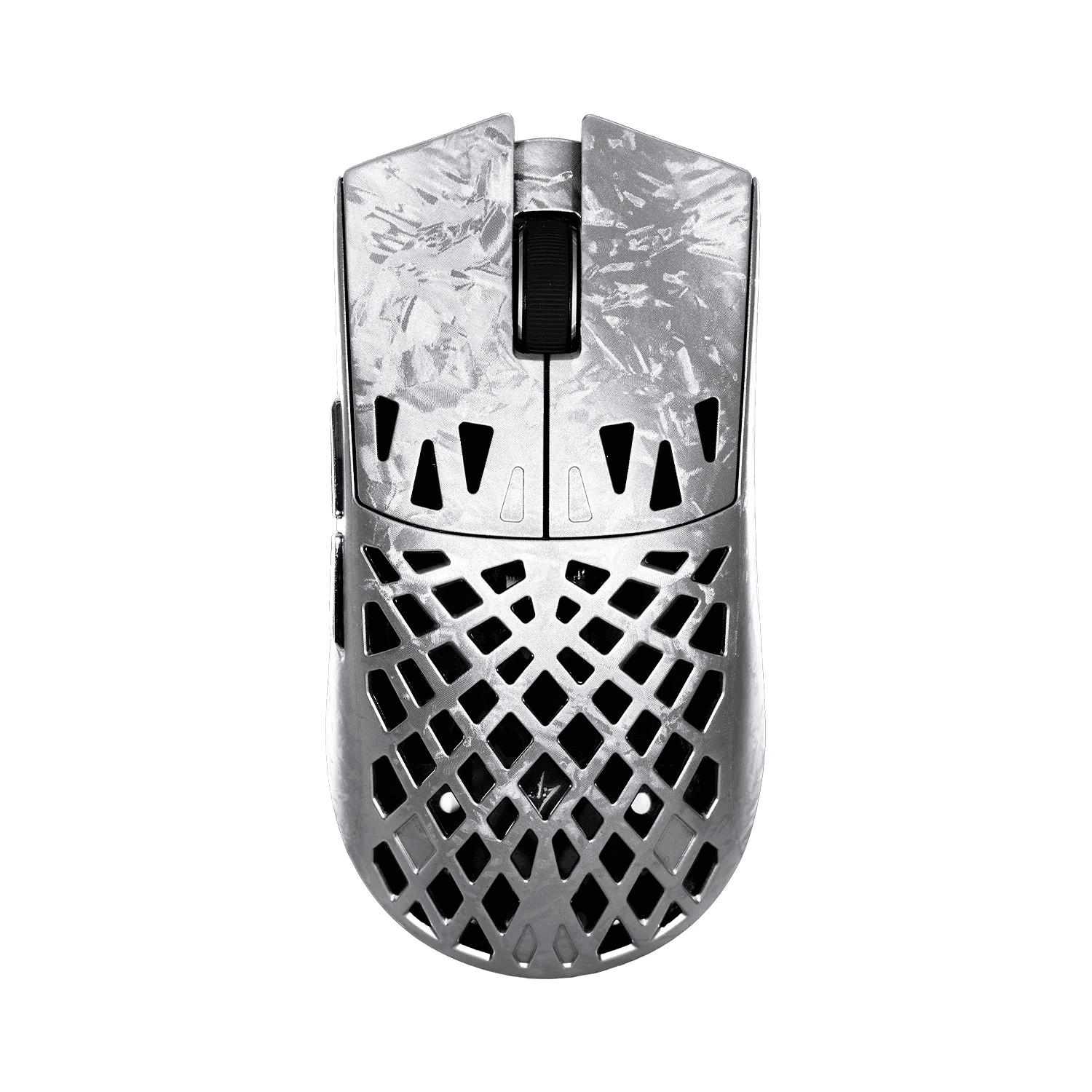 Chuột Gaming Không Dây ATK Blazing Sky Ghost Ultimate Hollow Carbon Fiber | 3 Mode, Silver