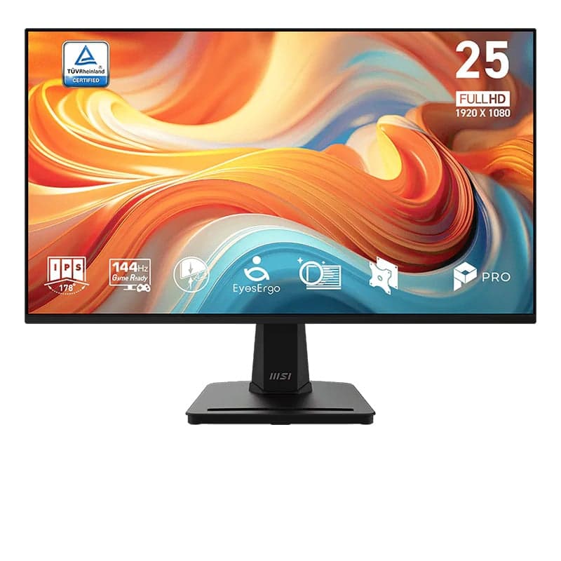 Màn hình MSI PRO MP251 E14L | 24.5 inch, Full HD, 144Hz, IPS, HDMI, VGA