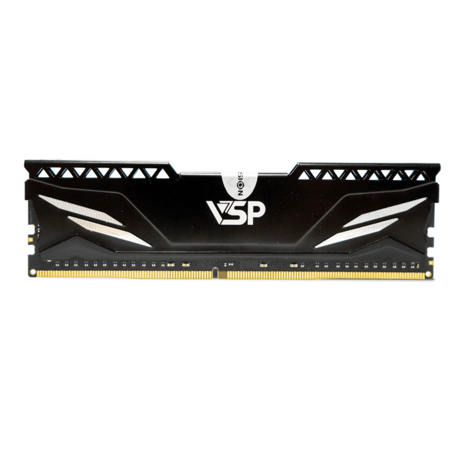 RAM PC VSP 8GB DDR4 3200MHz (P/N DD04-8GDDR40173) | UDIMM, CL18, Tản nhiệt nhôm, Đen