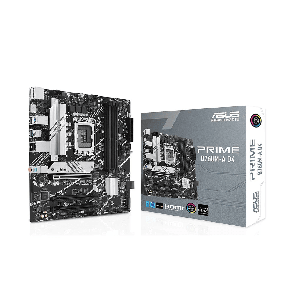 Mainboard ASUS Prime B760M-A D4-CSM DDR4 | LGA 1700, mATX, 4 khe RAM