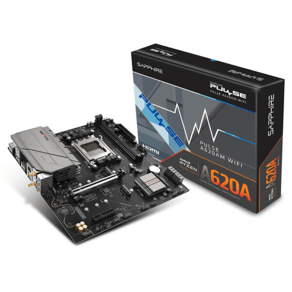 Mainboard SAPPHIRE Pulse A620AM DDR5 | AM5, mATX, 2 khe RAM