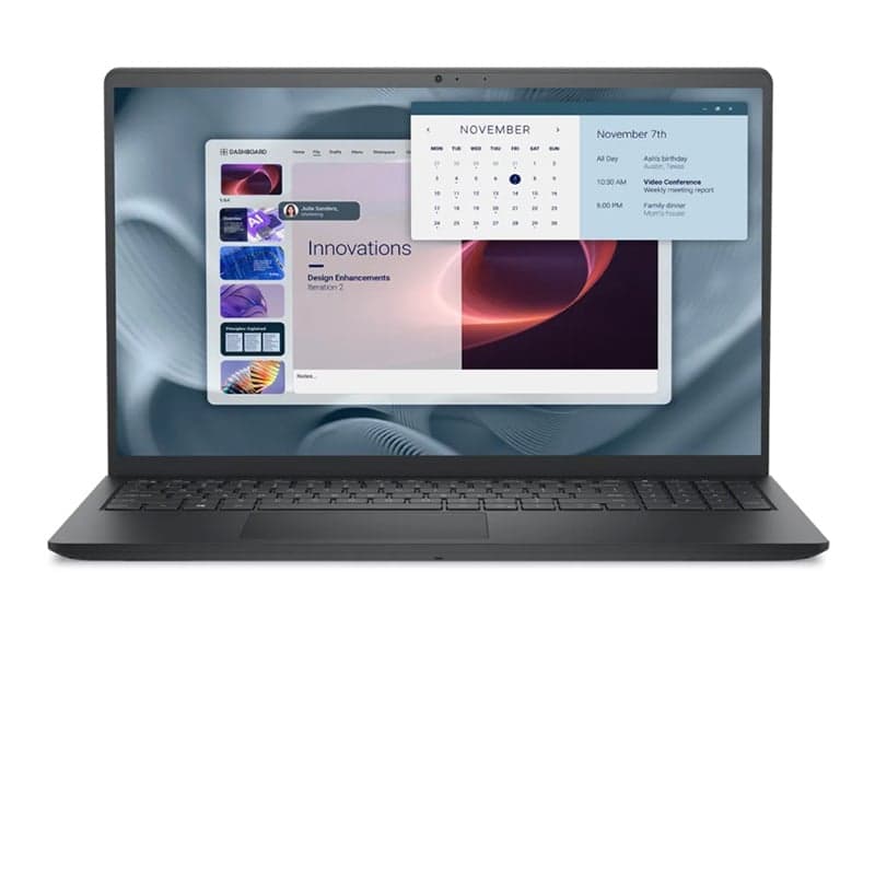 Laptop Dell 15 Pro Essential PV 15250 (VKVKD) | Intel Core 3-100U, 8GB DDR5, SSD 512GB NVMe, 15.6" FHD IPS 120Hz, Intel Graphics, Dos/Ubuntu, Đen
