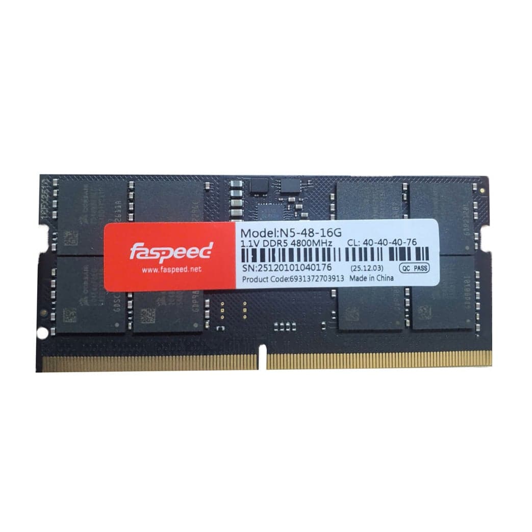 RAM Laptop Faspeed 16GB DDR5 | (1x16GB), 4800MHz (N5-48-16GAZ)