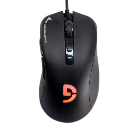 Chuột gaming Fuhlen G90 V2 | Có dây, 4000 DPI, RGB, Đen