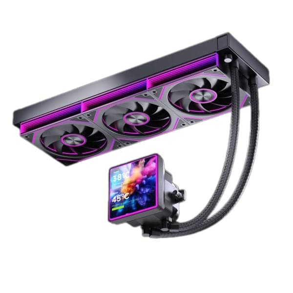 Tản nhiệt nước Leopard Pro Flow 360 SE ARGB LCD | 360mm, ARGB, LCD, Đen