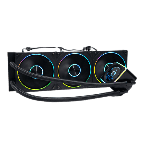 Tản nhiệt nước Leopard AstroBeat 360 Black | ARGB Display, Đen