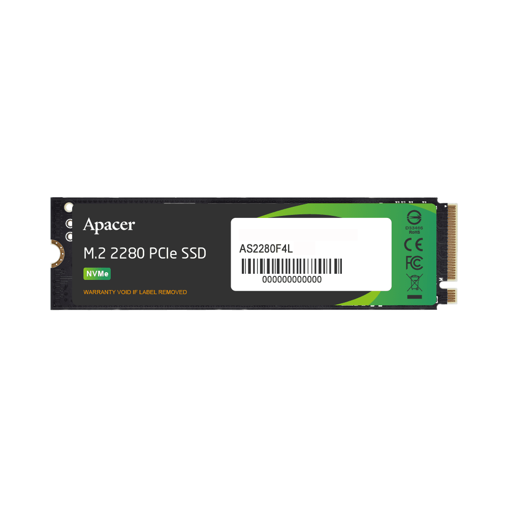 Ổ cứng SSD Apacer AS2280F4L 1TB | NVMe PCIe Gen5, M.2 2280 (AP1TBAS2280F4L-1)