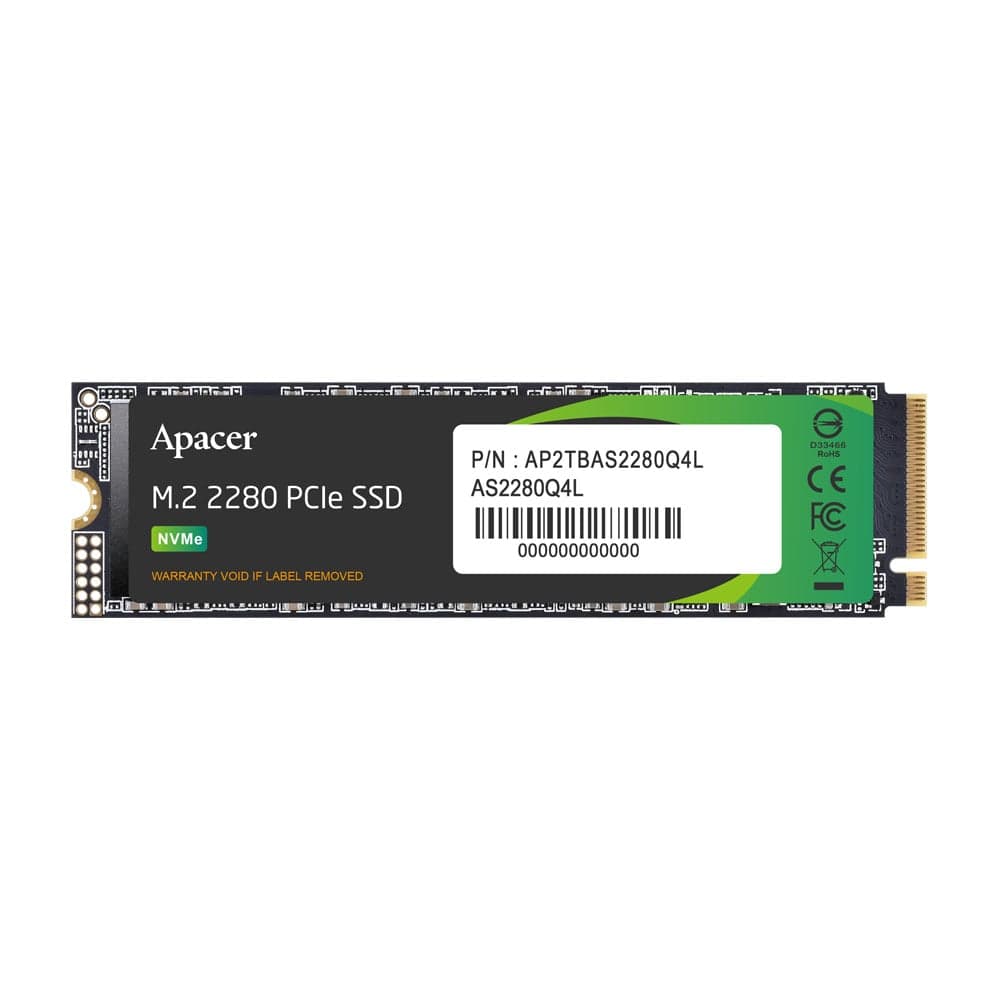 Ổ cứng SSD Apacer AS2280Q4L 1TB (AP1TBAS2280Q4L-1) | PCIe Gen4 x4 NVMe, M.2 2280
