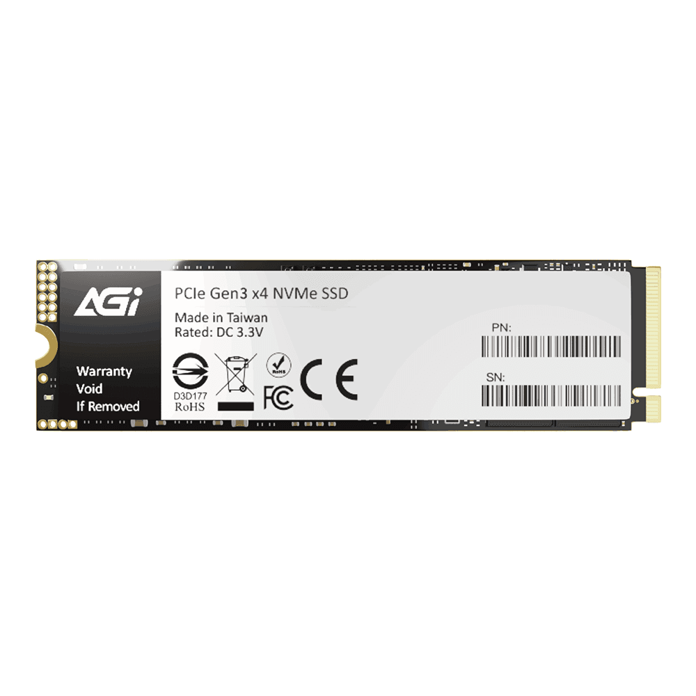 Ổ cứng SSD AGI AI198R 256GB (AGI256G80AI198R-CB) | PCIe Gen3 x4 NVMe, M.2 2280, 3D NAND