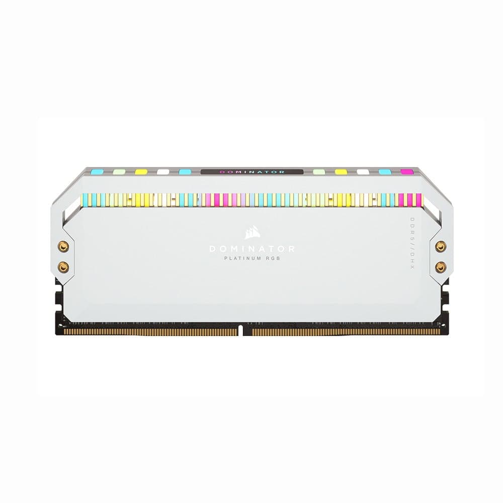 RAM PC Corsair Dominator Platinum 64GB RGB DDR5 White | (2x32GB), 5600MHz, Intel/AMD CMT64GX5M2B5600C40W