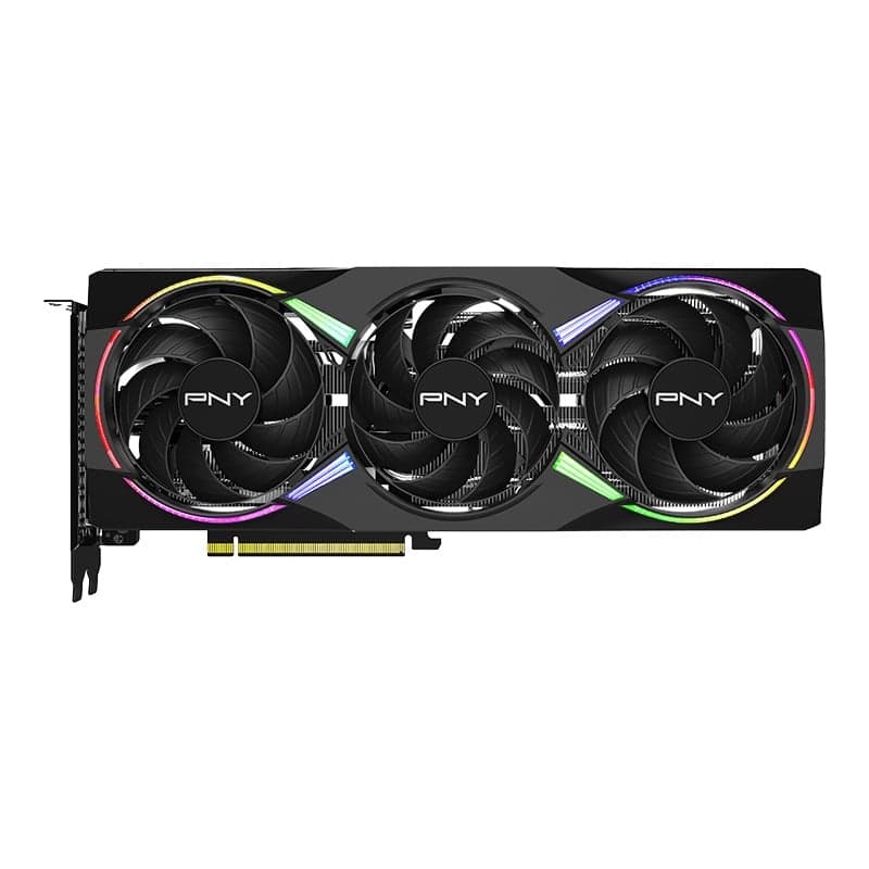 Card màn hình NVIDIA GeForce RTX 5060 Ti PNY EPIC-X RGB OC | 16 GB GDDR7, 4608 CUDA, 600W
