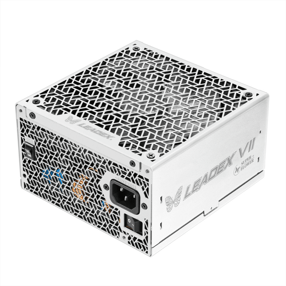 Nguồn máy tính SuperFlower Leadex VII XG 1000W 80 Plus Gold PCIe5.1 SF-1000F14XG (WH) | Full Modular, ATX 3.1