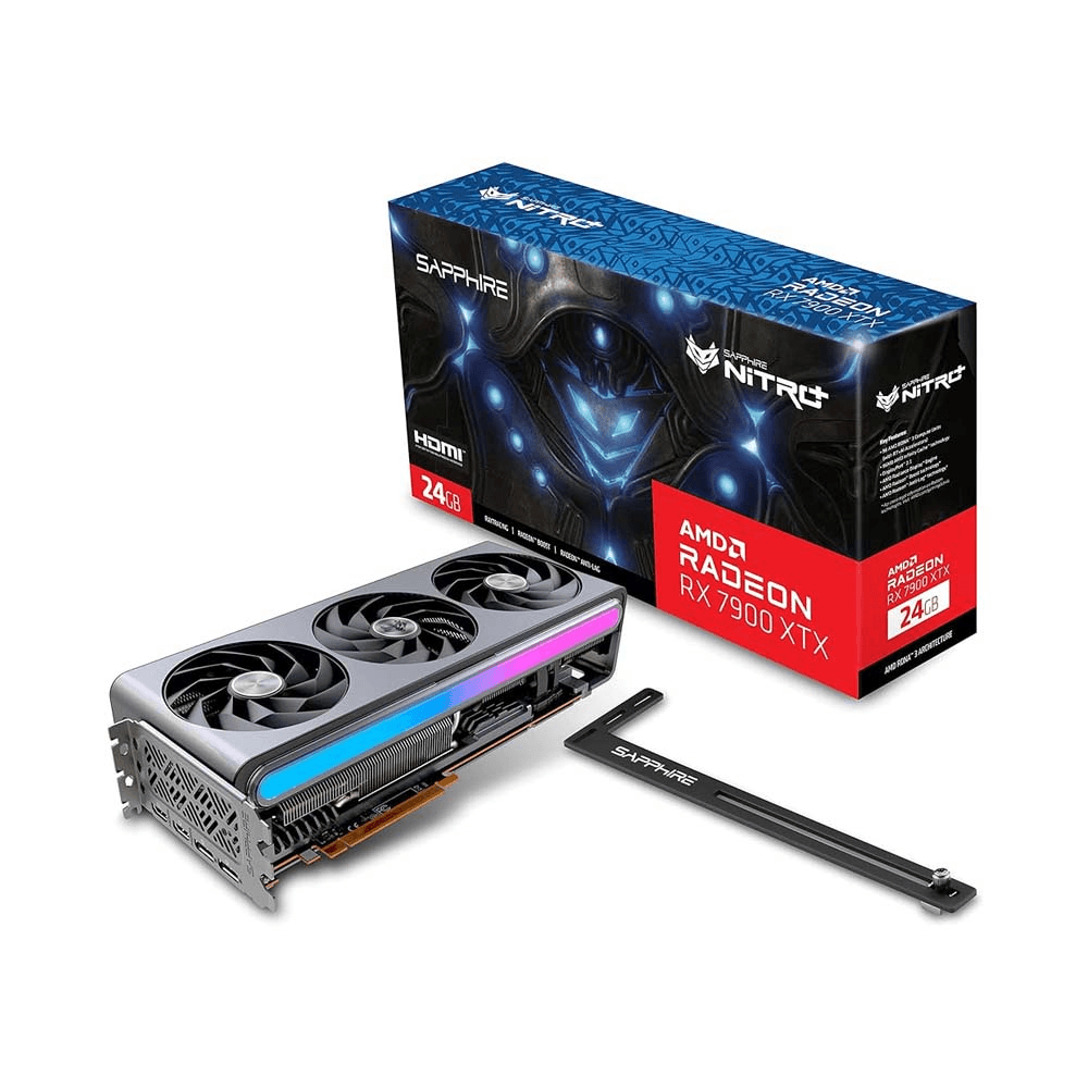 Card màn hình AMD Sapphire NITRO + RX7900XTX Gaming OC Vapor-X 24G 3 Fan