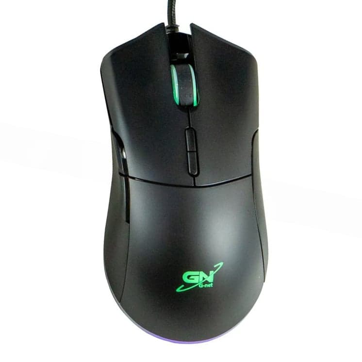 Chuột gaming Gnet GM105 Pro | Có dây, 12400 DPI, RGB
