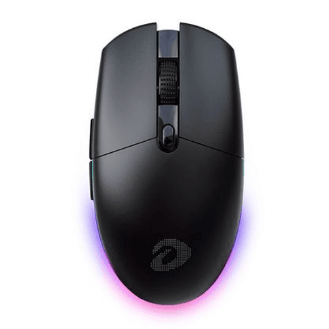 Chuột gaming DareU EM911X | Wireless 2.4Ghz, 10000 DPI, 85g, RGB, Đen