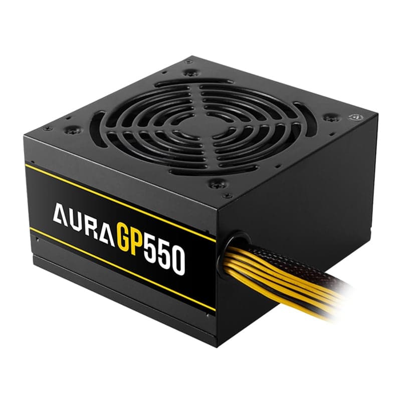 Nguồn máy tính Gamdias Aura GP550 550W ATX12V V2.4 - Đen | Non Modular, ATX