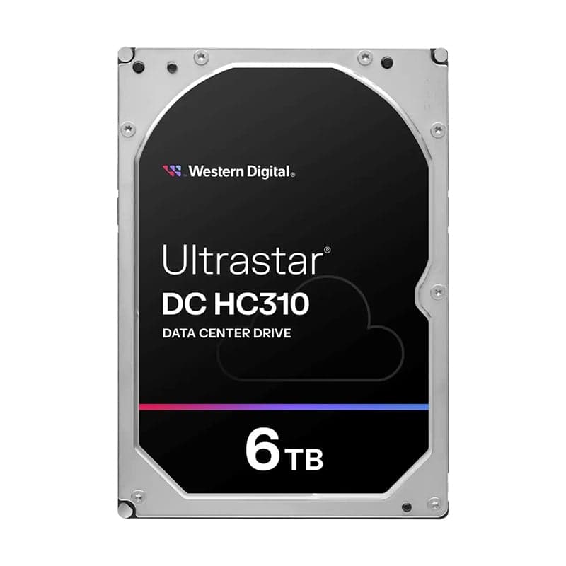 Ổ cứng HDD Western Digital Ultrastar DC HC310 6TB | SATA III, 3.5", 7200RPM, CMR (HUS726T6TALE6L4 / 0B36039)