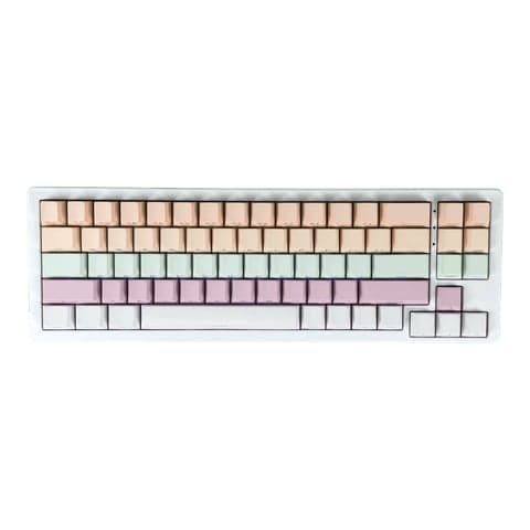 Bàn phím cơ gaming XinMeng M71RGB | 3 Mode, TKL, Linear Switch, RGB, White, Vỏ nhôm, Hot swap