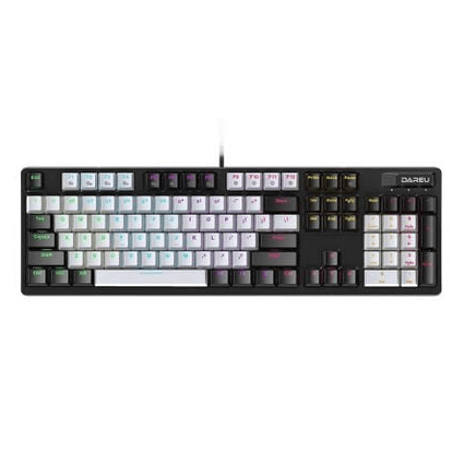 Bàn phím cơ gaming Dareu EK1280X | Có dây, Fullsize, Clicky Switch, RGB, Black/Gray