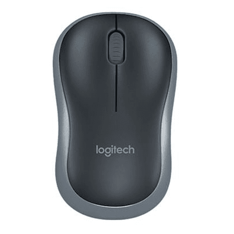 Chuột văn phòng Logitech M185 Optical | Wireless 2.4Ghz, 1000 DPI, 75g, Xám
