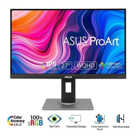 Màn hình Đồ họa ASUS ProArt PA278QV | 27 inch, 2K/QHD, 75Hz, IPS, 100% sRGB
