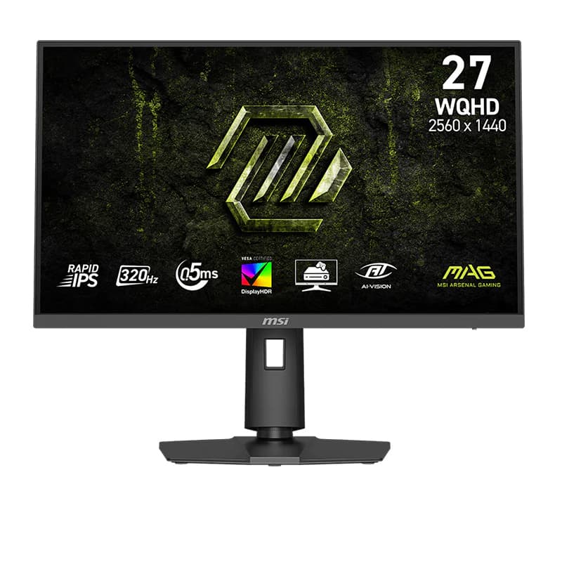 Màn hình Gaming MSI MAG 274QPF X32 AI Vision | 27 inch, 2K/QHD, 320Hz, IPS, 0.5ms