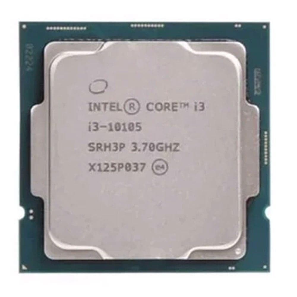 CPU Intel Core i3 10105 Tray VAT | LGA 1200, 4 nhân/8 luồng, Max 4.4 GHz
