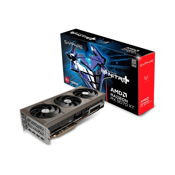Card màn hình AMD Radeon RX 9070 XT SAPPHIRE NITRO+ | 16GB GDDR6, 4096 SP, 750W