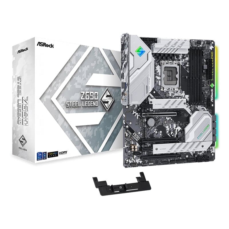 Mainboard ASRock Z690 Steel Legend DDR4 | LGA 1700, ATX, 4 khe RAM