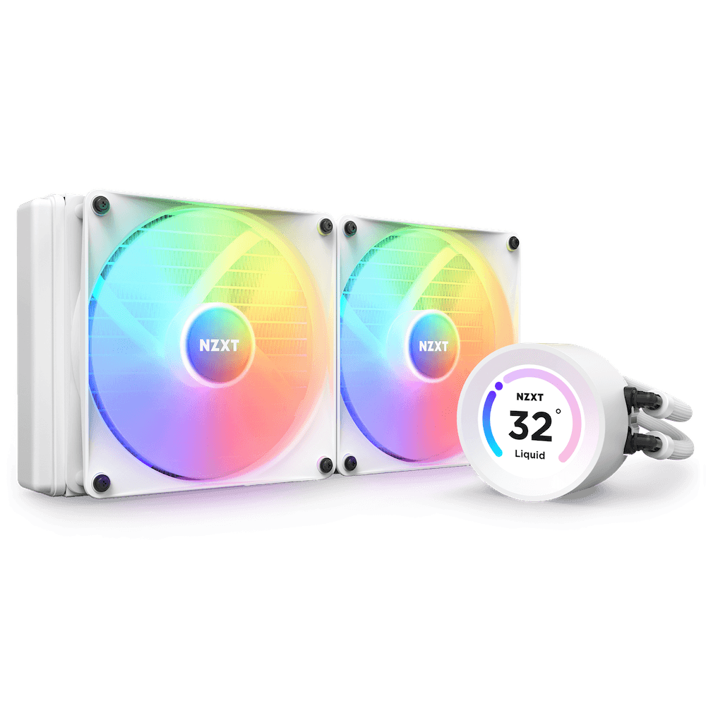 Tản nhiệt nước Cooler Master MasterLiquid Core NEX 240 White | RGB, Trắng