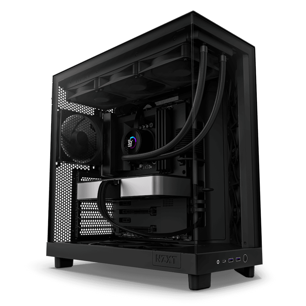 Thùng máy NZXT H6 Flow - Đen