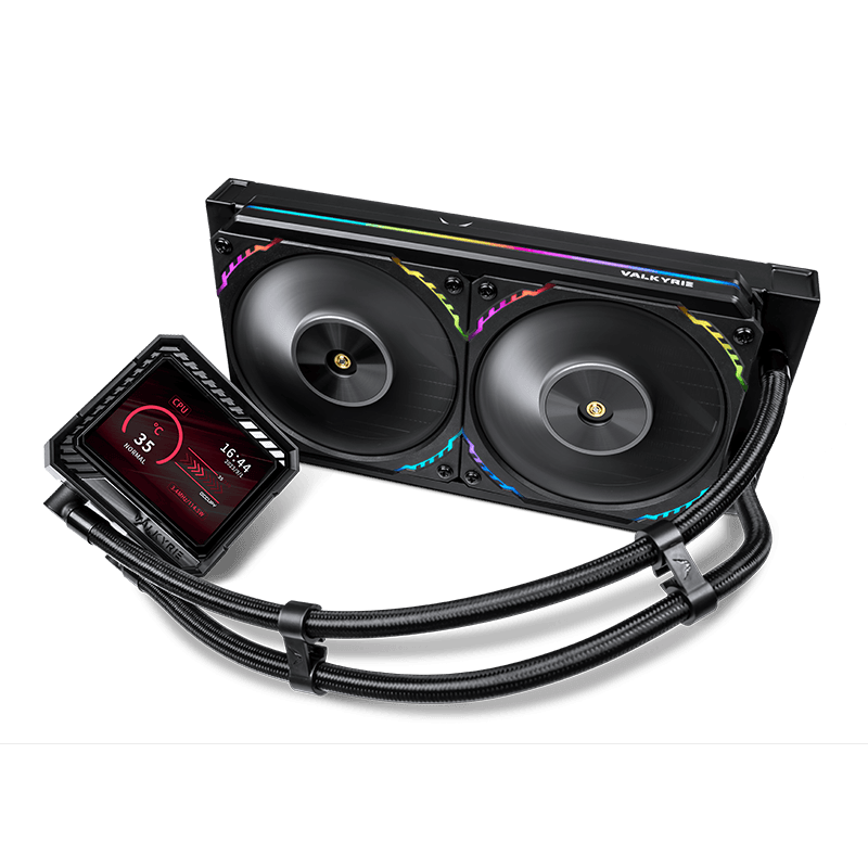 Tản nhiệt nước VALKYRIE Loki V240 | RGB, Đen