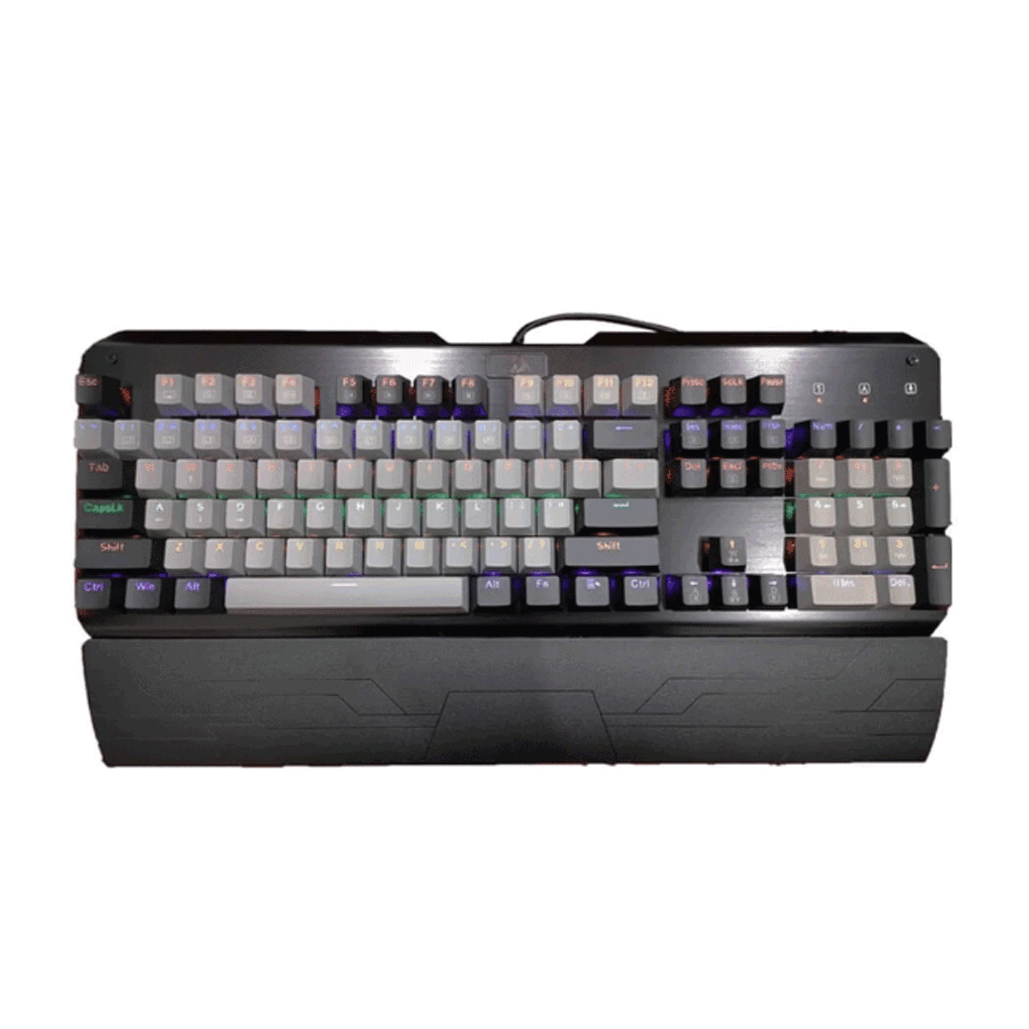 Bàn phím cơ gaming Royal Kludge K523LG-R | Có dây, Fullsize, Clicky Switch, RGB Rainbow, Black