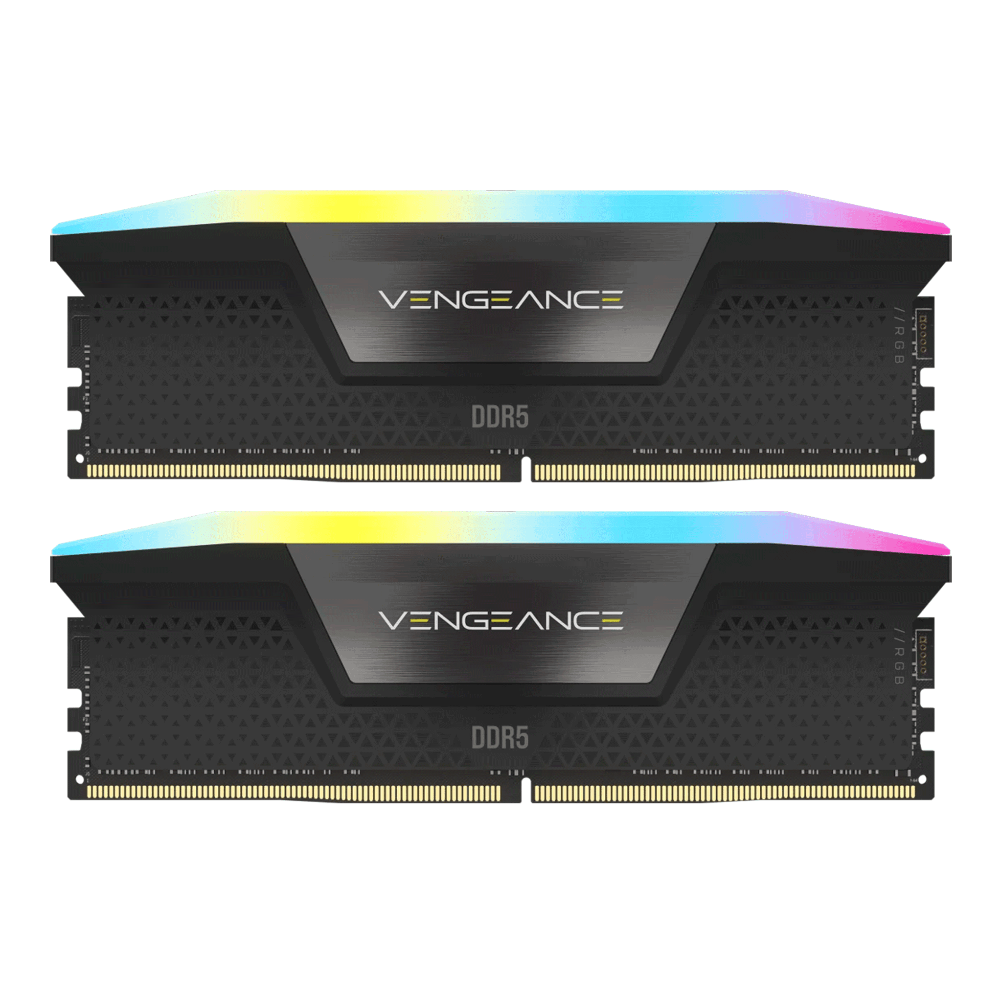 RAM PC Corsair Vengeance RGB 64GB | (2x32GB), DDR5, 6000MHz, CMH64GX5M2B6000C38