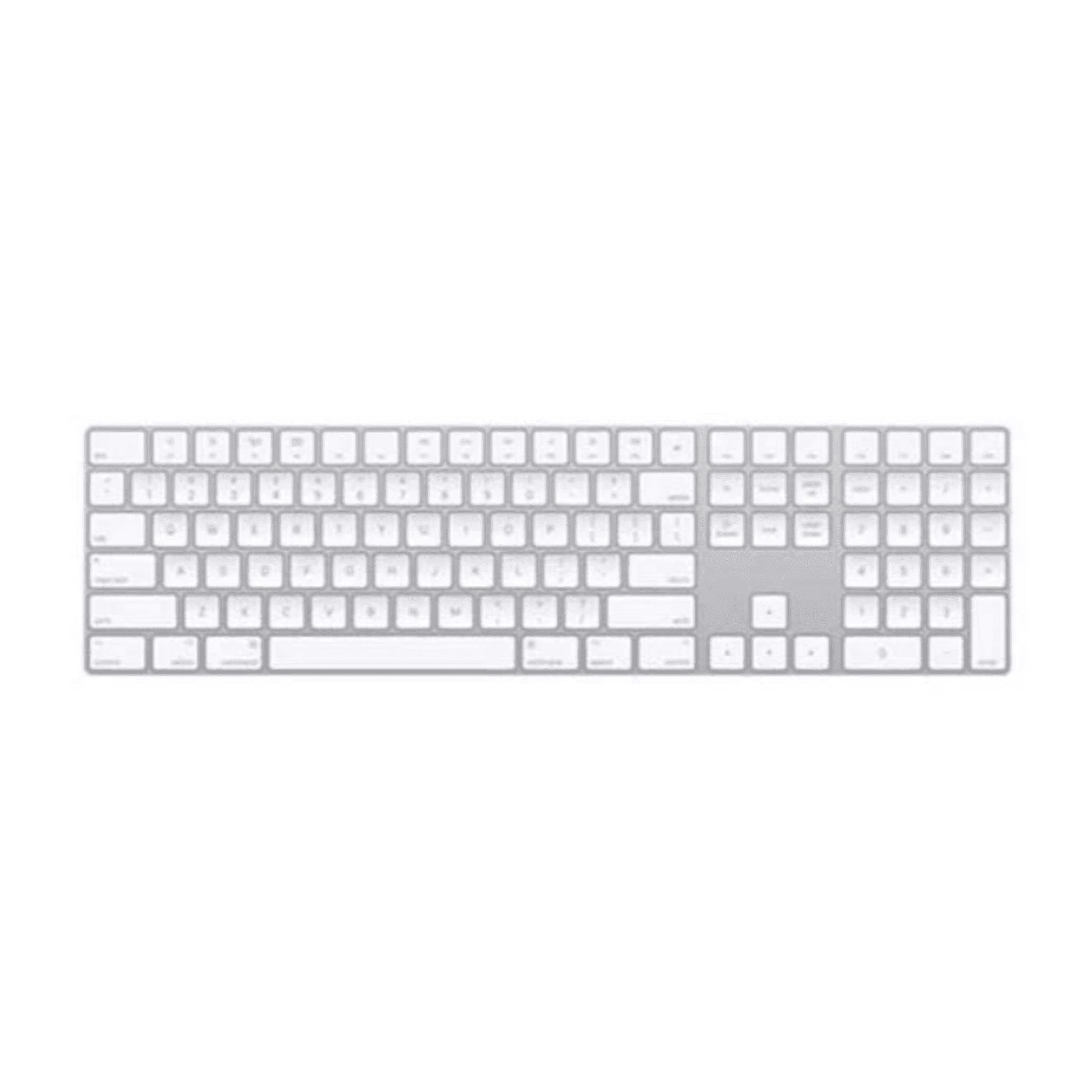 Bàn phím giả cơ văn phòng Apple Magic Keyboard | Bluetooth, Fullsize, Silver