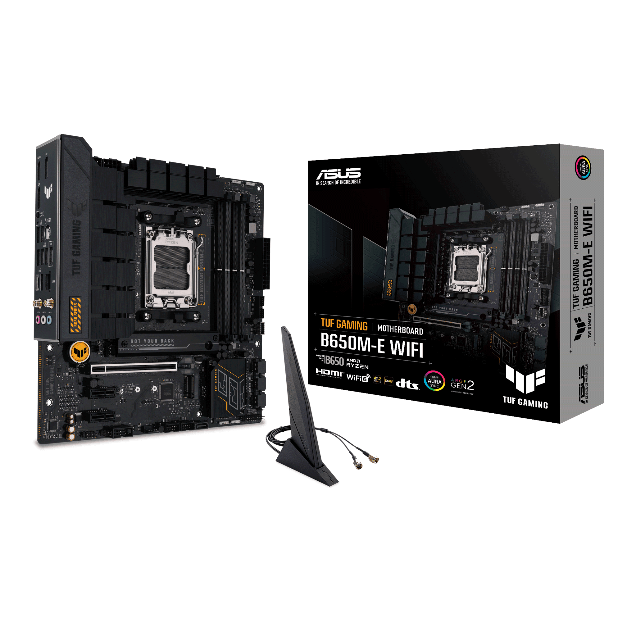 Mainboard ASUS TUF Gaming B650M-E Wifi DDR5 | AM5, mATX, 4 khe RAM
