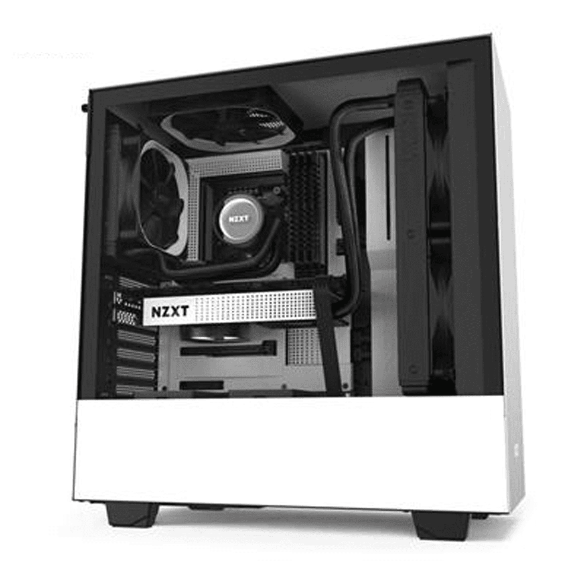 Thùng máy NZXT H510 (CA-H510B-W1) (Trắng)