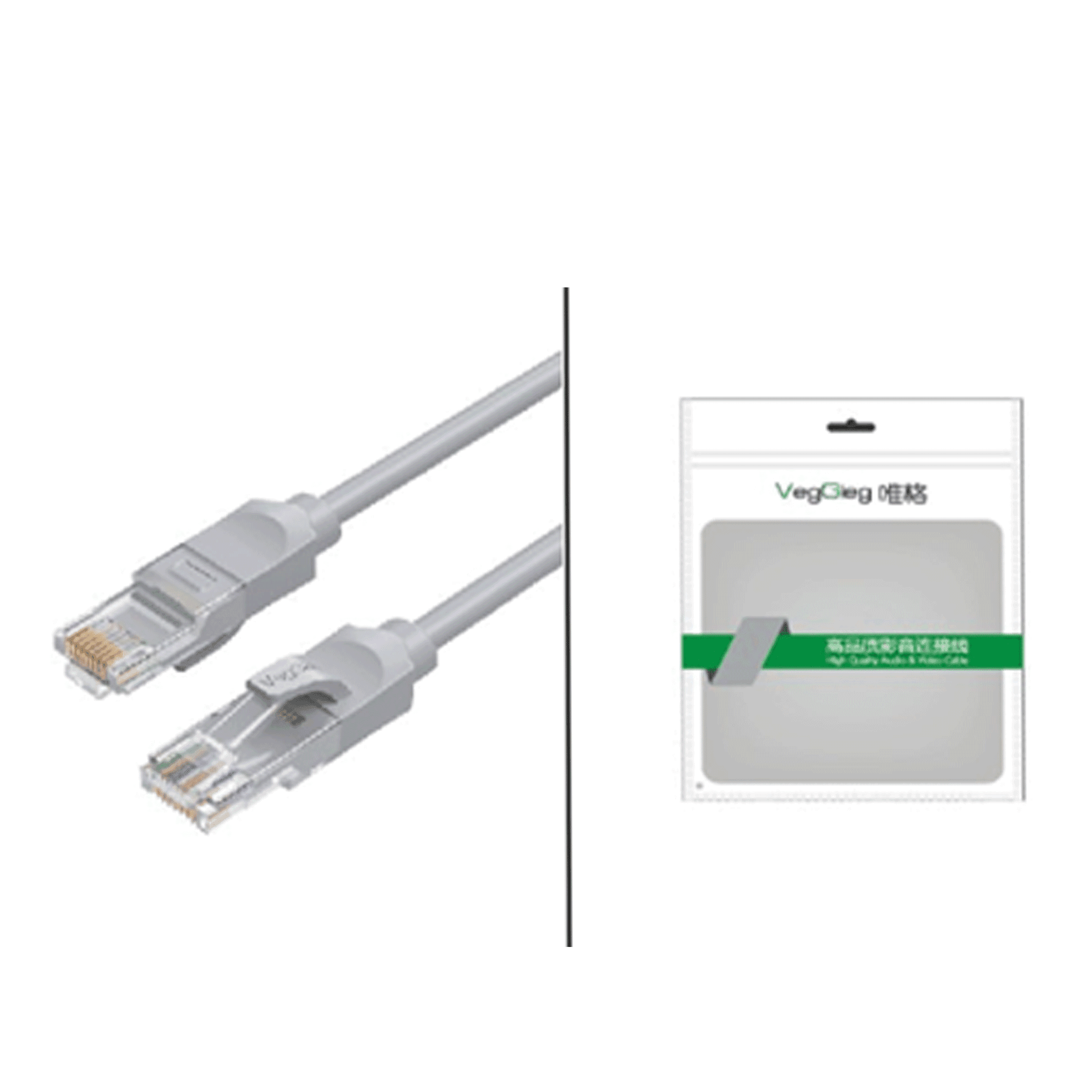 Dây mạng bấm sẵn CAT 5 RJ45 VEGGIEG VE517 | 10m
