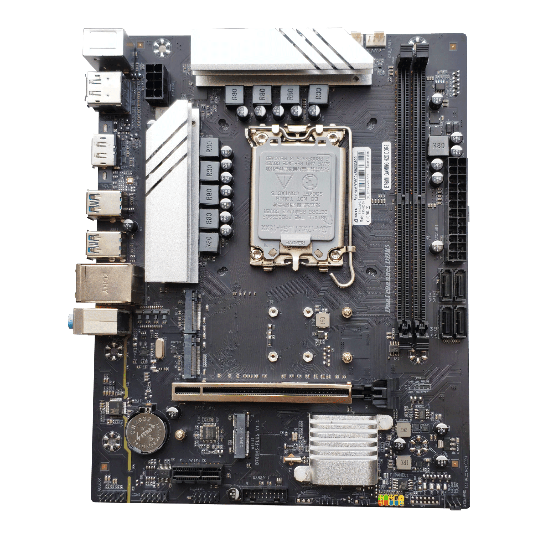 Mainboard SSTC B760M GAMING PRO-H2D DDR5 | LGA 1700, mATX, 2 khe RAM