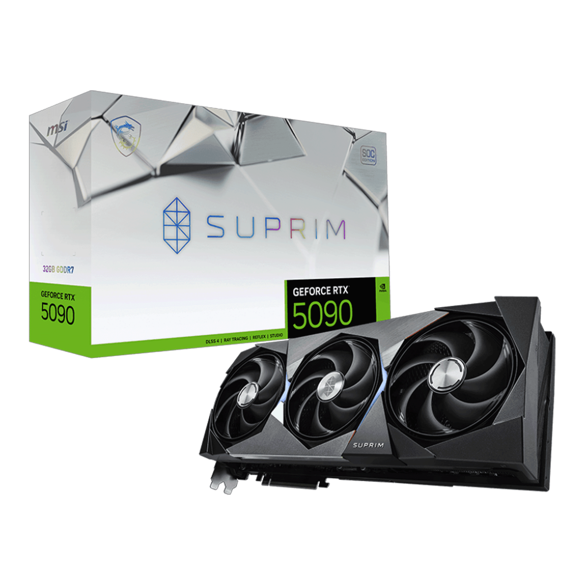 Card màn hình MSI RTX™ 5090 32G SUPRIM SOC